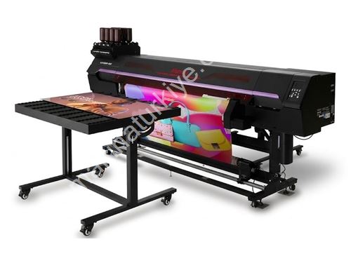 1610 Mm Hibrit Led UV Baskı Makinası