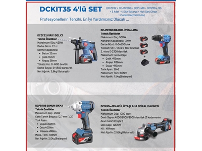 Dckıt35 - 4 Lü Set - 0