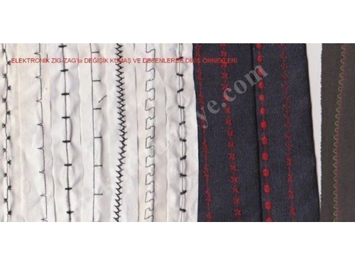 MODA ZİK ZAK Kiralık Zik Zak Makinası Elekronik 