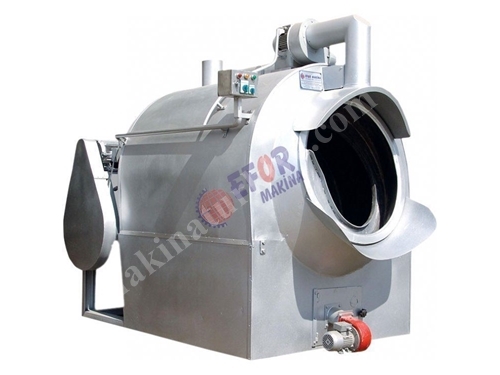 İzolasyonlu Susam Kavurma Makinası 300 KG (Otomatik Boşaltma-İzolasyonlu) - Efor Makine