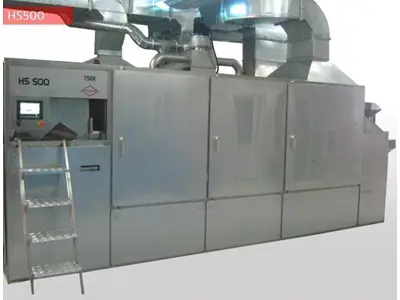500 Kg/Saat Kuruyemiş Kavurma Fırını