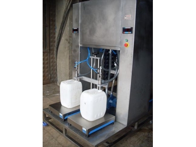 4 lü Terazili Sıvı Dolum Makinası 1000 ml – 60000 ml  - 0