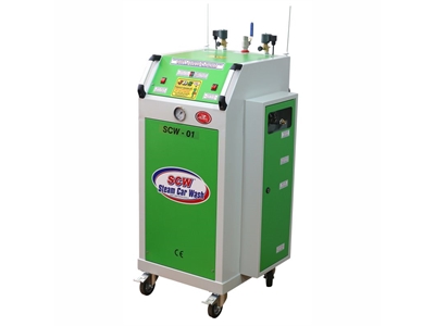 Buharlı Oto Yıkama Makinası 7.5 -15 Bar 33 Litre - SCW-01 - 0