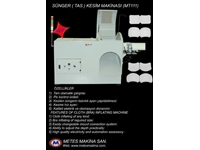 Sünger Tas Kesim Makinası