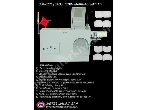 Sünger Tas Kesim Makinası
