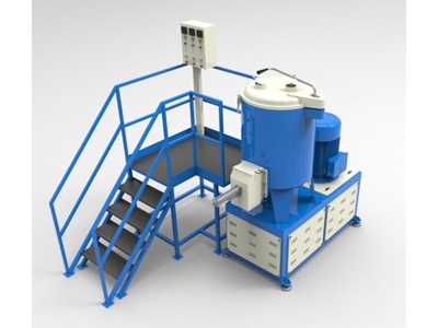 60 Kg Single Tank PVC Mixer - 3