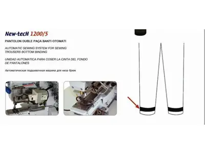 1200/5 Pantolon Duble Paça Bantı Otomatı İlanı