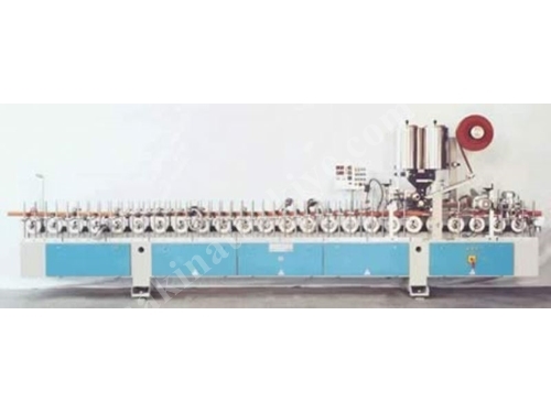 Mdf Sunta Ağaç Alüminyum Profil Laminasyon Makinesi