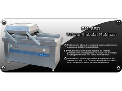 Vakumlu Ambalaj Makinası  PM 650 - 0