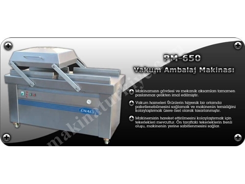 Vakumlu Ambalaj Makinası  PM 650