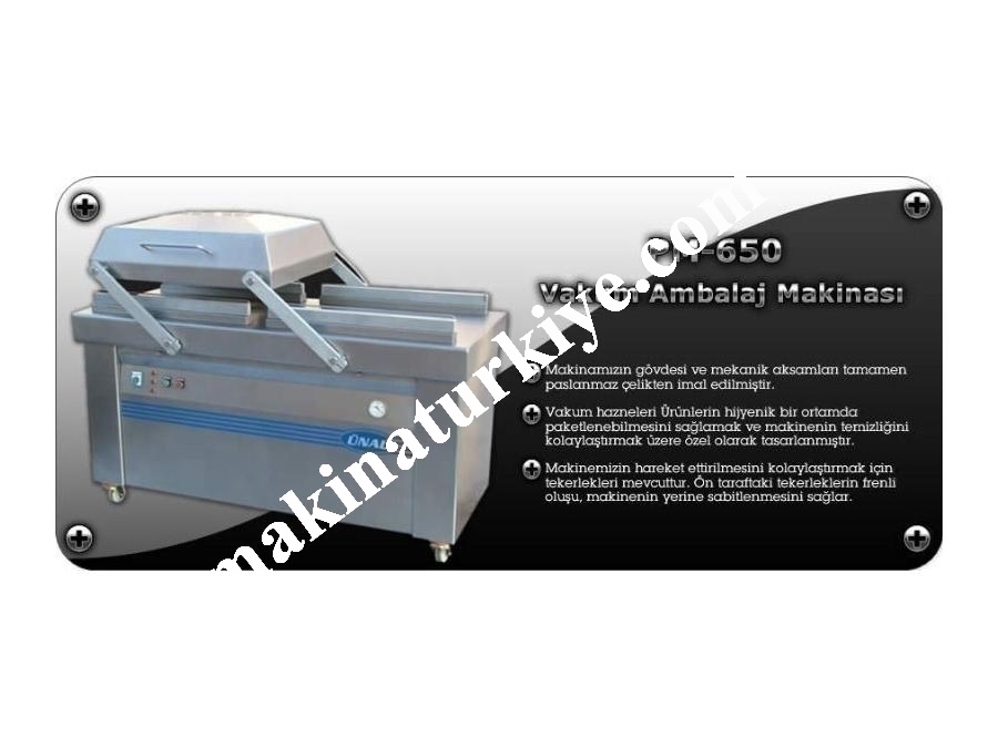 Vakumlu Ambalaj Makinası  PM 650