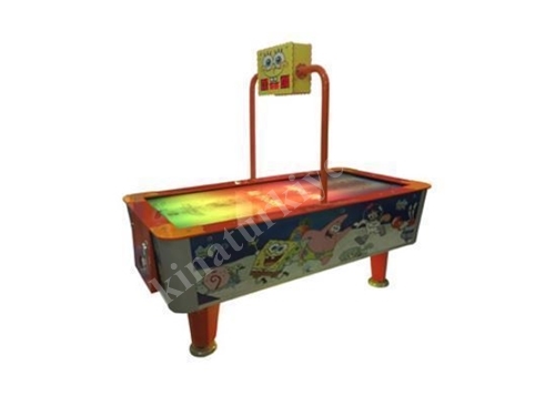 Cocuk Air Hockey Masasi 80x155 Cm Kral Park Air 007