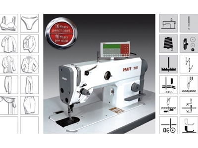 İğne Transportlu Düz Dikiş Makinesi Pfaff 1181-8/11-900