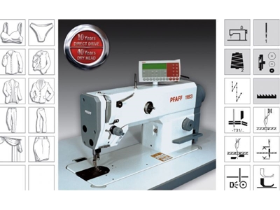 Direct Drive Düz Dikiş Makinesi - 0