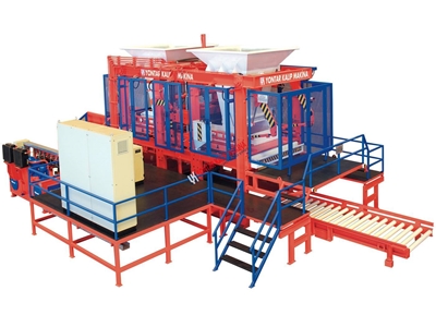 Machine à pavés en briques de béton de 1260 x 110 mm - 5