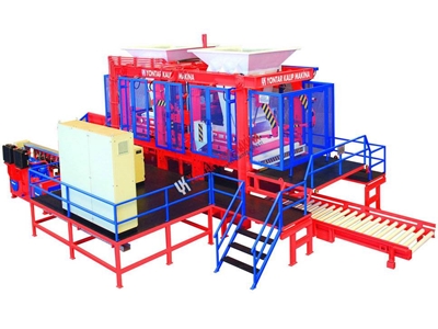 Machine à parpaings en béton de 1300 x 1150 mm - 2
