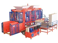Machine à parpaings en béton de 1300 x 1150 mm