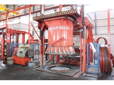 Ø 500-1200 mm Beton Boru İmalat Makinesi  - 4