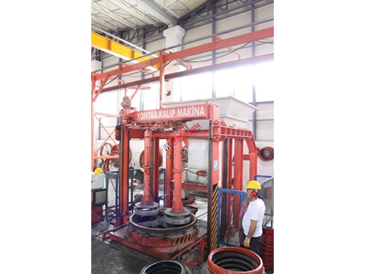 Ø 500-1200 mm Beton Boru İmalat Makinesi  - 5