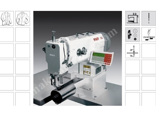 Teğel Dikiş Ve Vatka Taktak Makinesi Pfaff 333-712