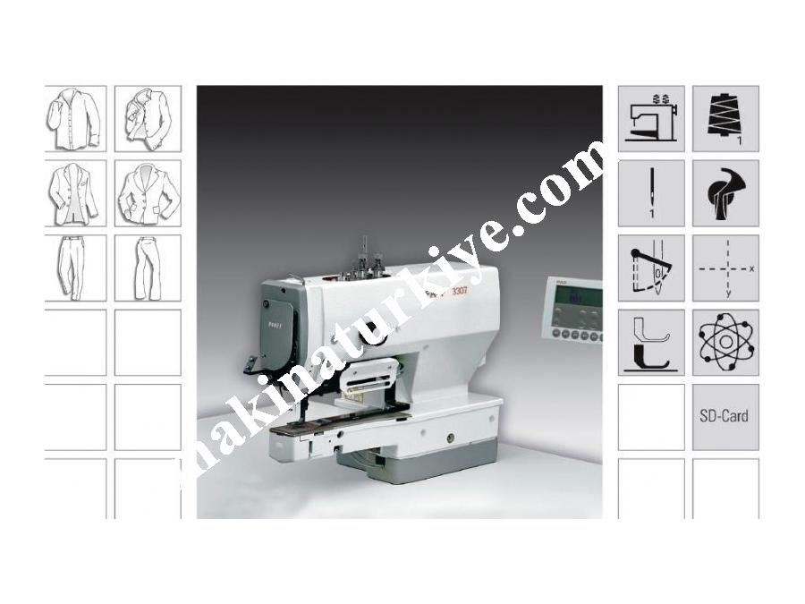 Teğel Dikiş Makinesi Pfaff 3307-4/01
