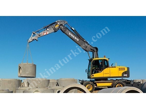 Lastikli Ekskavatör ( 163 Hp - 20 Ton )