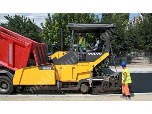 Paletli Asfalt Serici ( 10 M ) Volvo ABG 7820 B