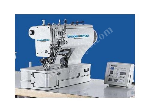 Elektronik Programlı Kilit Dikiş Gömlek İlik Makinası