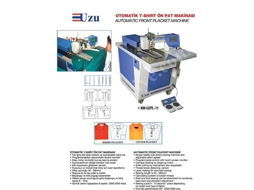 Automatic T-Shirt Press Machines / Uzu Km-Uzpl-11