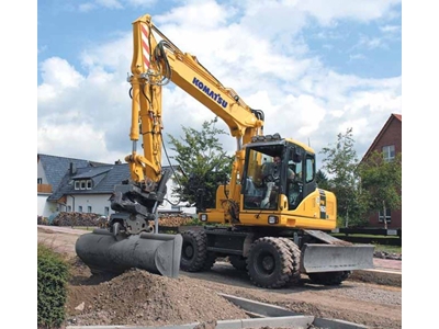 Lastik Tekerlekli Ekskavatör ( 130 Hp-16,5 Ton ) - 0