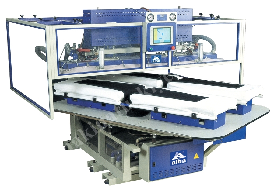 100-125 Adet / Saat Karusel Pantolon Çift Paça Presi 