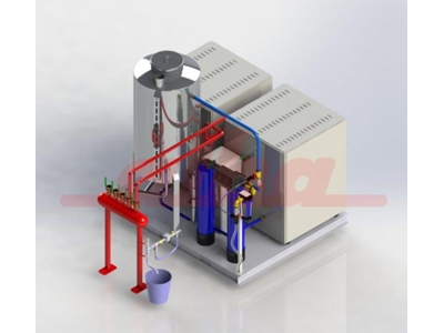 45 Kw Elektrikli Ütü Buhar Kazanı  - 3