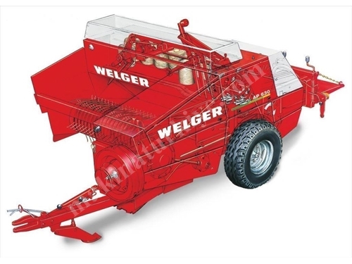 Küçük Prizmatik Balya Makinesi / Welger Ap530