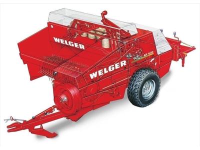 Küçük Prizmatik Balya Makinesi / Welger Ap830