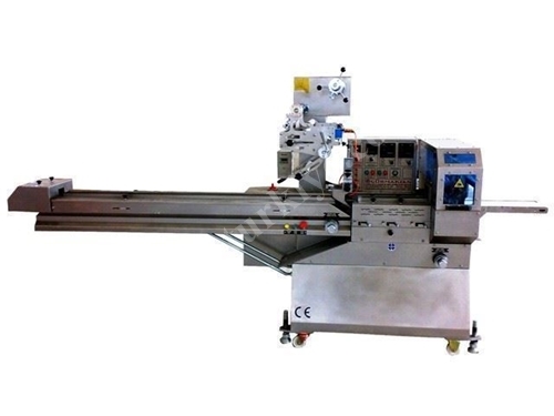150-200 adet / Dakika Krom Yatay Ambalaj Makinası