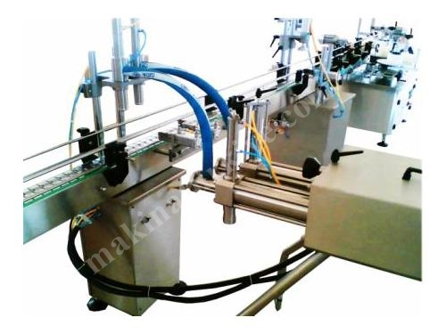 500 - 5000 cc 500 adet / saat Yarı Otomatik Dolum Makinası 