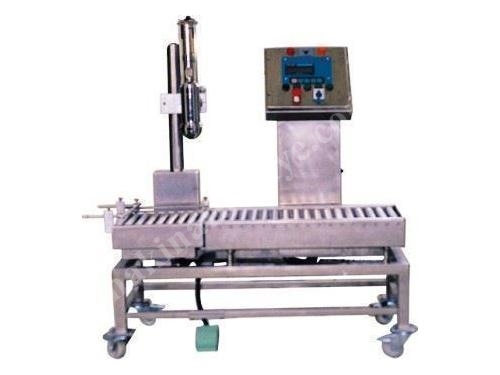 30 - 200 lt. 30 Adet / Saat Yarı Otomatik Sıvı Dolum Makinası 