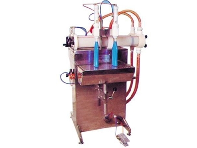 250 - 2500 cc 600 Adet / Saat Yarı Otomatik Sıvı Dolum Makinası  - 0