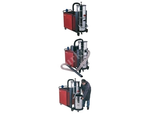 Endüstriyel Trifaze Elektrik Süpürgesi / Taurus 607