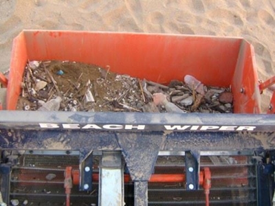 Traktör Çekicili Kumsal Temizlik Makinası / Durclean Beach Cleaner - 1