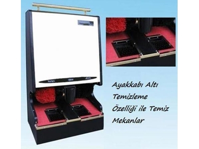 Ayakkabı Altı Temizleme Cila Makinası