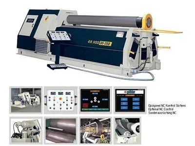 Hidrolik 4 Toplu Silindir Şahinler Makina 4R HSS