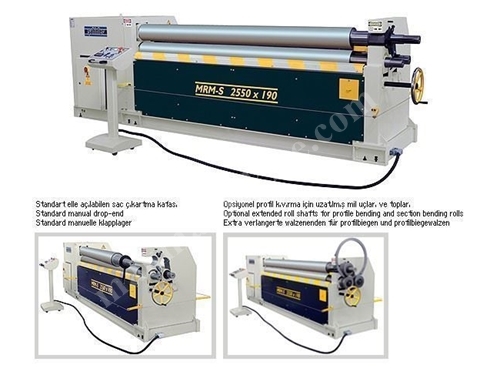 Asimetrik 3 Toplu Silindir Şahinler Makina MRM-S