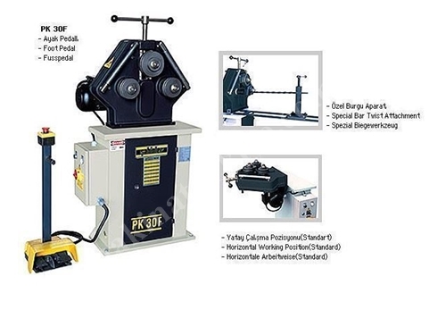 Boru Profil Bükme Makinesi / Şahinler Pk 30 F Şahinler Makina PK 30 F