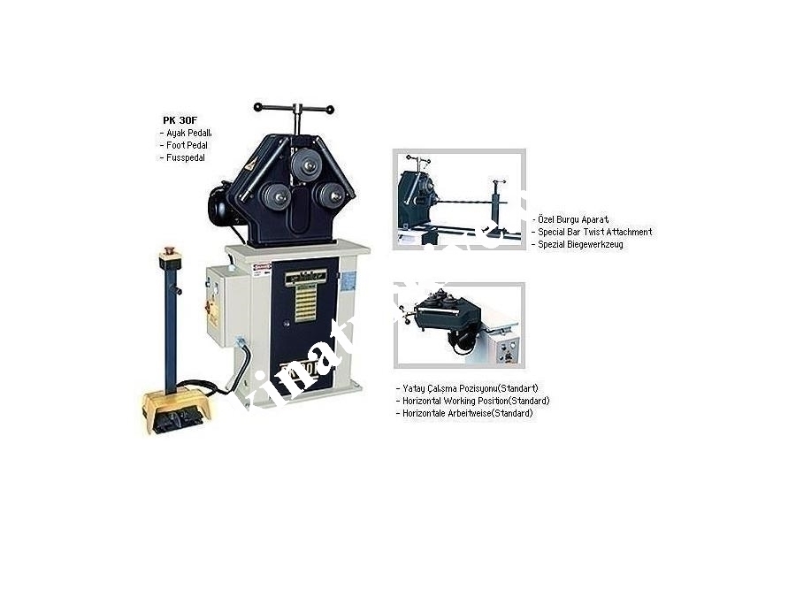 Boru Profil Bükme Makinesi / Şahinler Pk 30 F Şahinler Makina PK 30 F