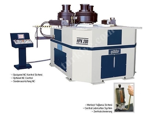 Boru Profil Bükme Makinesi Şahinler Makina HPK 180