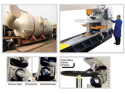 Bombe Bükme Makinesi Şahinler Makina FM 12 Deliksiz - 1