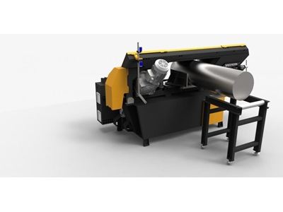 Yarım Otomatik Şerit Testere Ø 350 mm - 3
