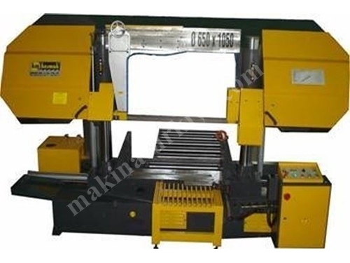 Çift Sütunlu Şerit Testere - 650 x 1050 mm