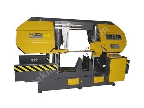 Çift Sütunlu Şerit Testere - 650 mm Kesmak KSY 650 x 750